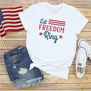 Let Freedom Ring Shirt, 4th Of July Shirt, Independence Day Shirt